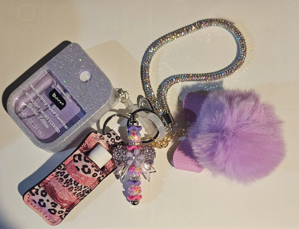 Bead Keychain W/ Accessories