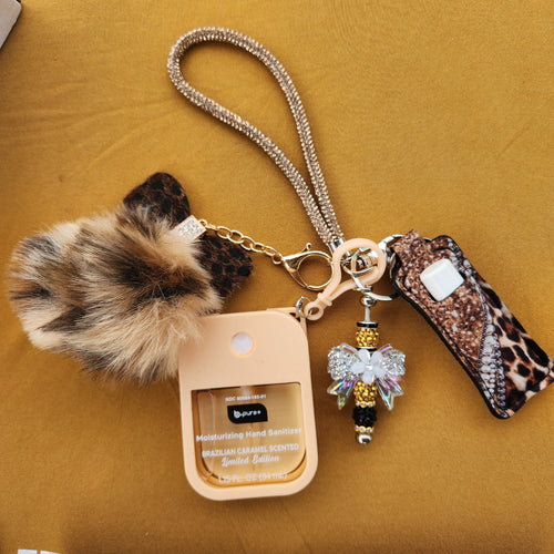 Bead Keychain W/ Accessories