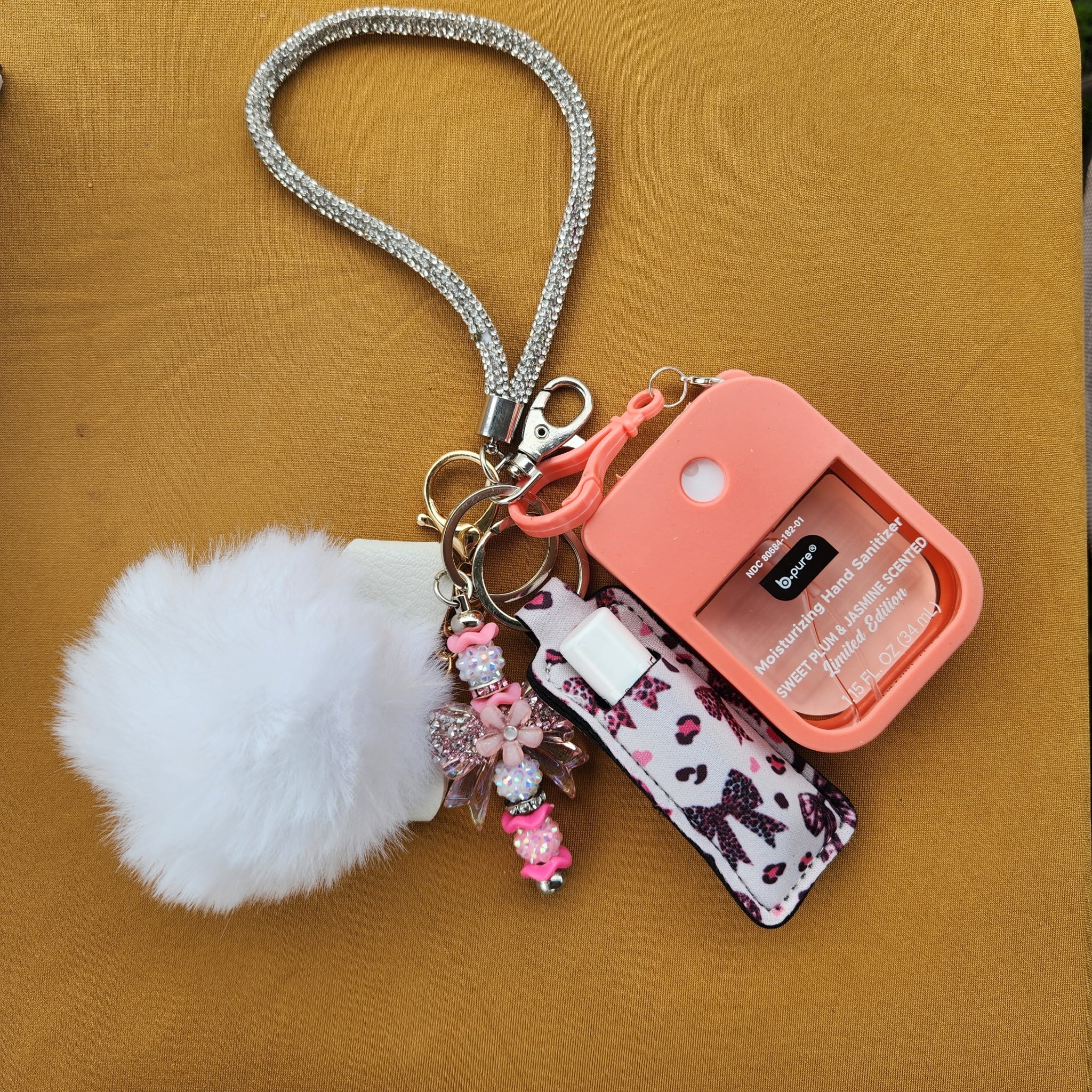 Bead Keychain W/ Accessories