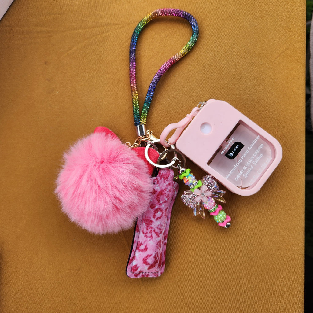 Bead Keychain W/ Accessories