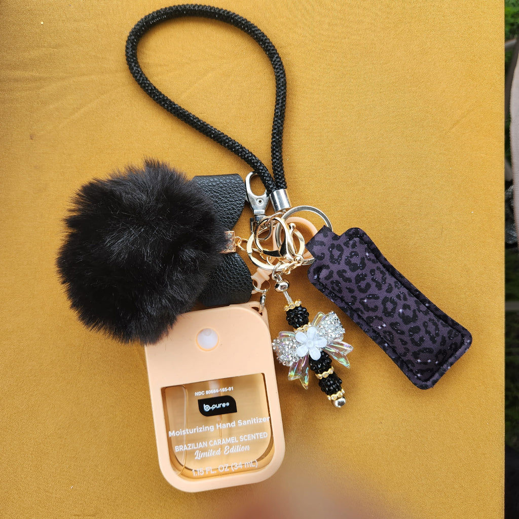 Bead Keychain W/ Accessories