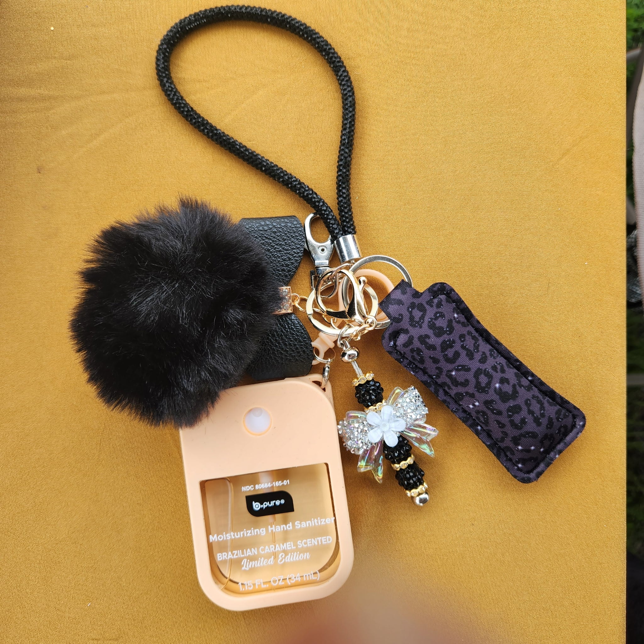 Bead Keychain W/ Accessories
