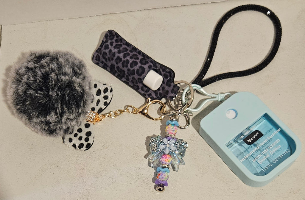 Bead Keychain W/ Accessories