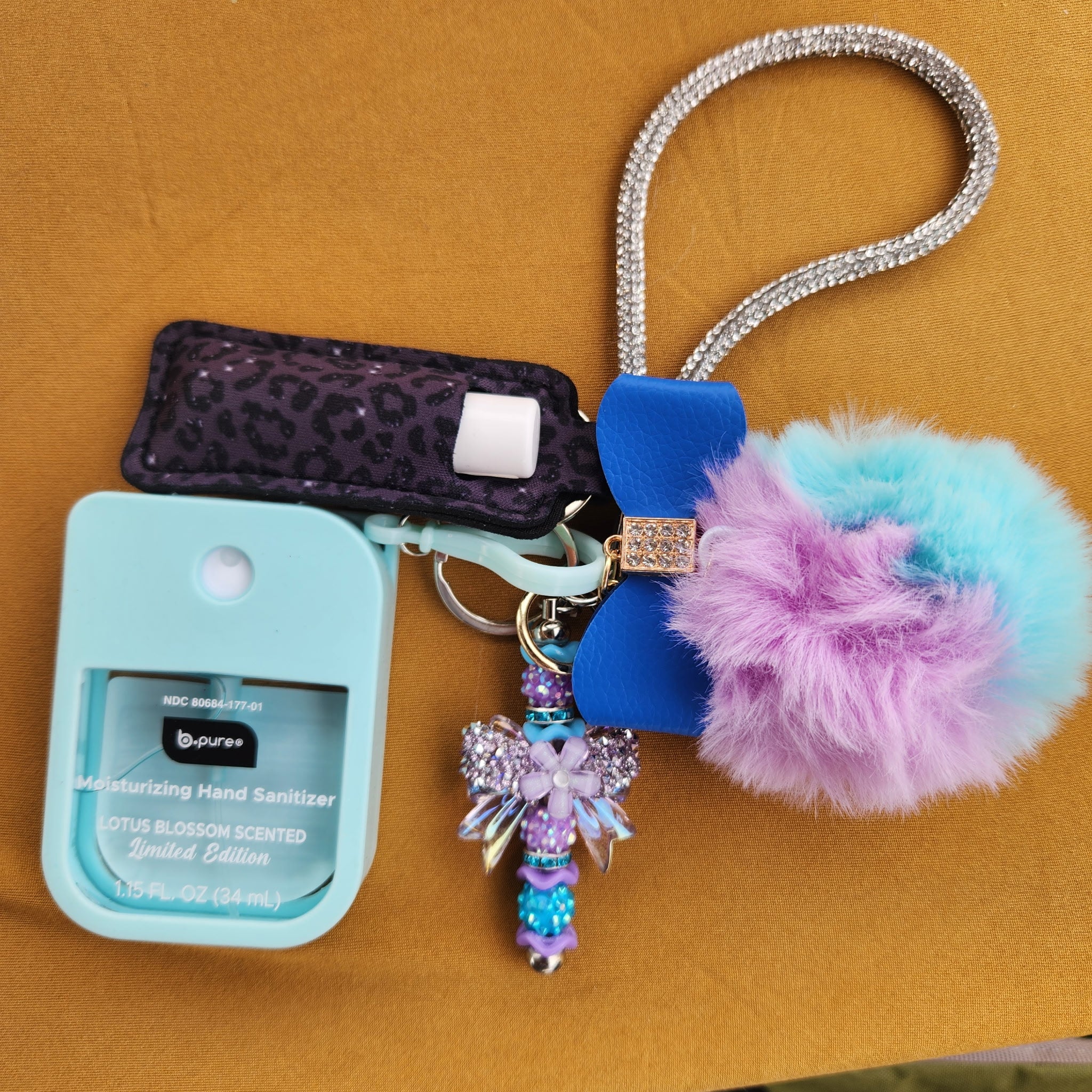 Bead Keychain W/ Accessories